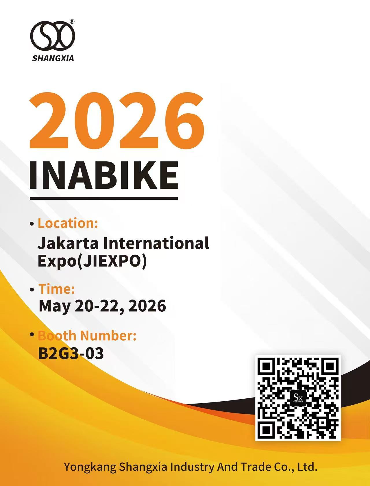 Wystawa Inabike 2026, nadchodzi amortyzator motocyklowy SXJZ!